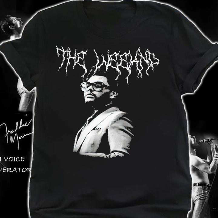 The Weeknd AFTER HOURS Heavy Metal Parody Shirt t-shirt shirt