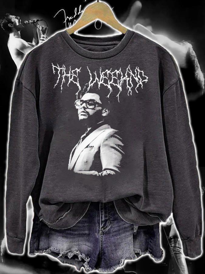 The Weeknd AFTER HOURS Heavy Metal Parody Shirt t-shirt sweatshirt