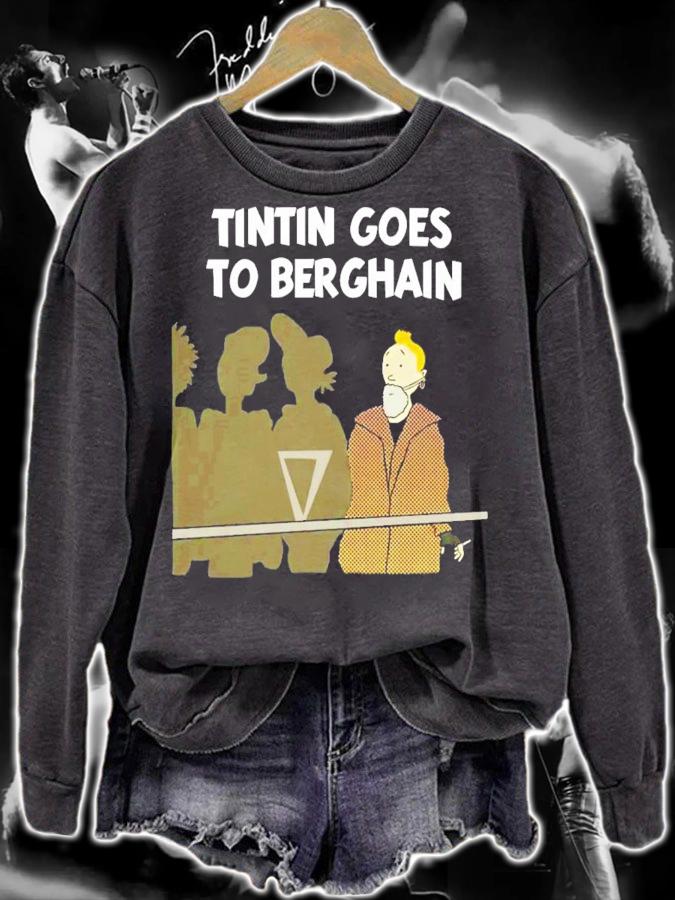 Tintin Goes To Berghain T-Shirt t-shirt
