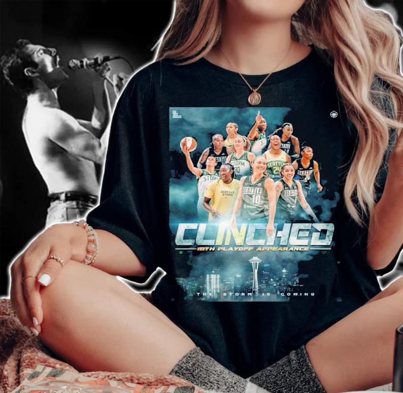 Congratulations Seattle Storm Clinched Playoff Appearance Shirt t-shirt