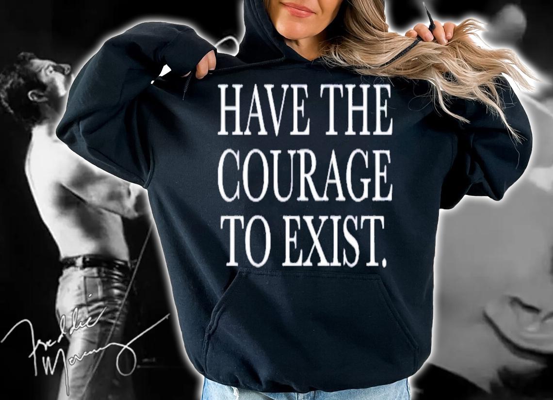 Daniel Howell Have The Courage To Exist Shirt t-shirt
