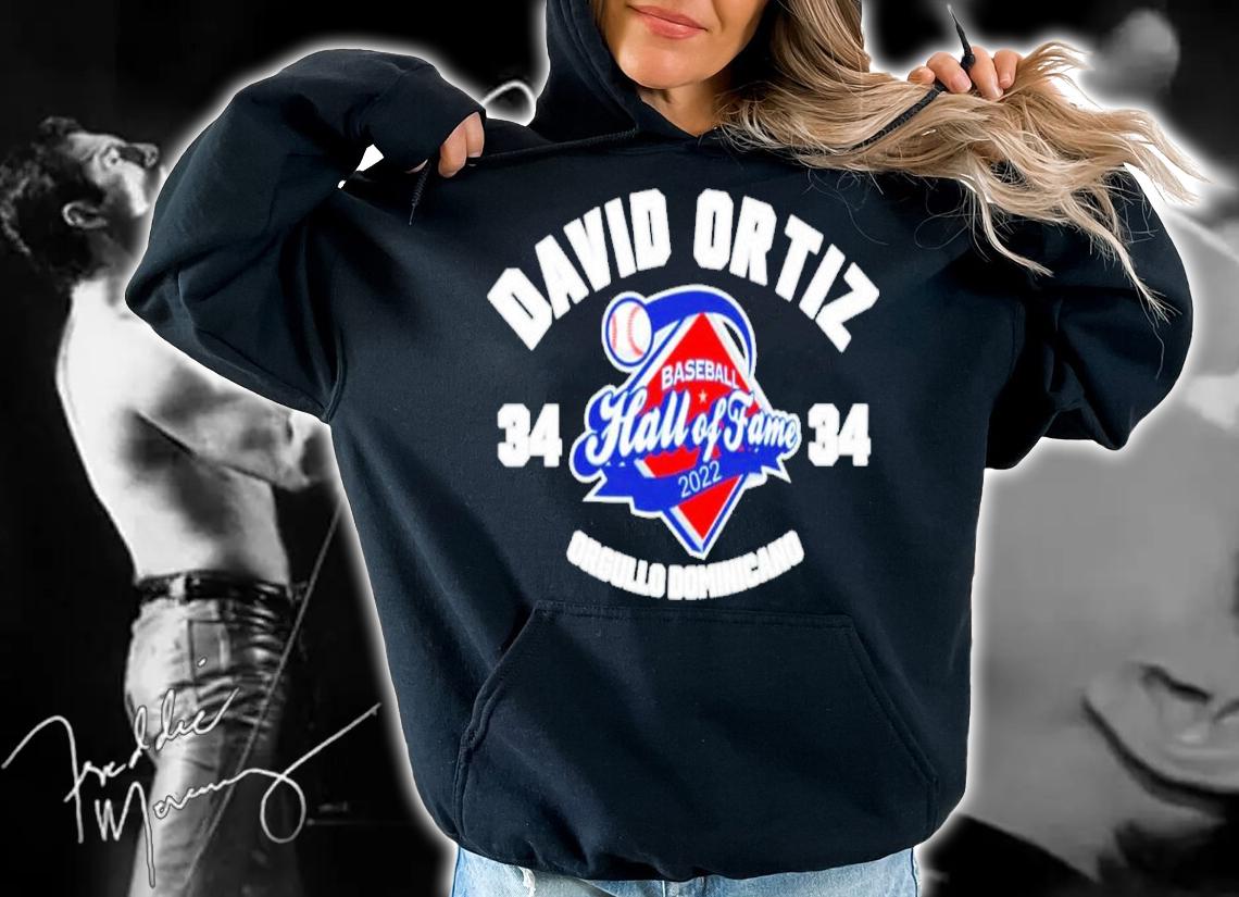 David Ortiz Orgullo Dominicano Baseball Hall Of Fame 2022 Shirt t-shirt