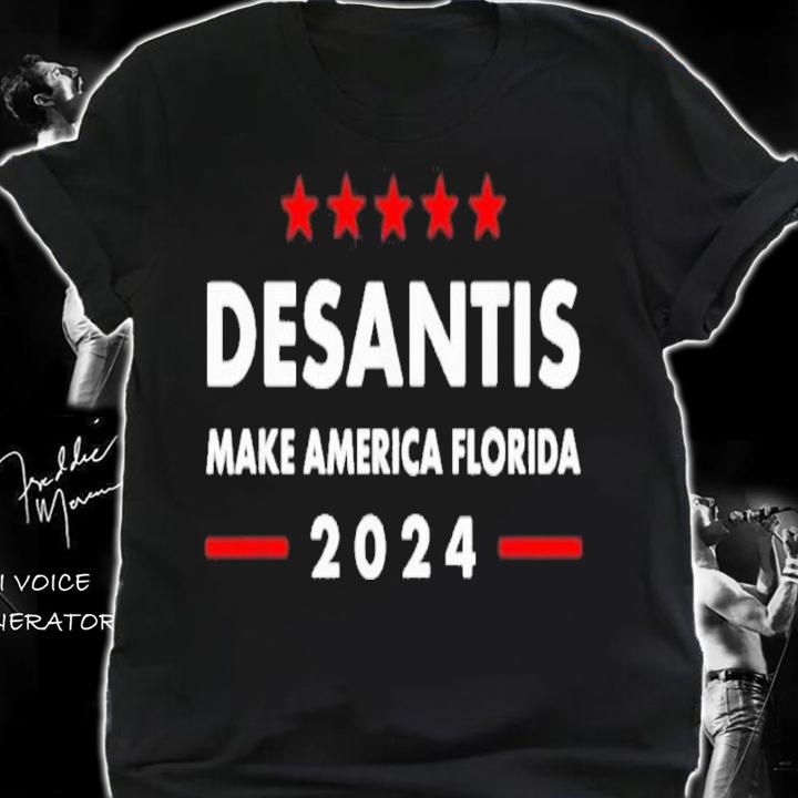 DeSantis 2024 Make America Florida US Flag 2024 Shirt t-shirt shirt