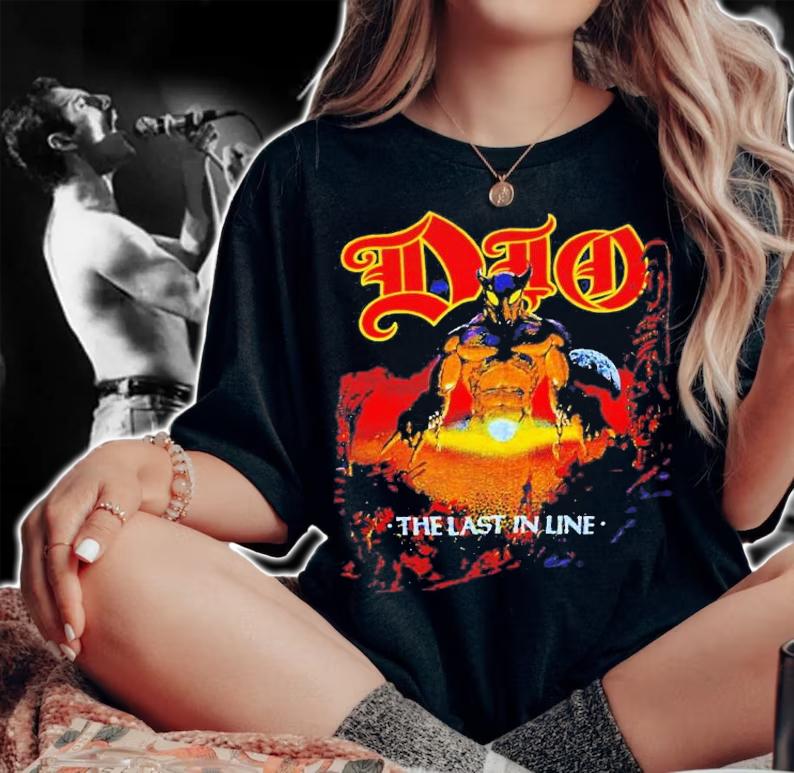 Dio Band The Last In Line T-Shirt t-shirt woman shirt