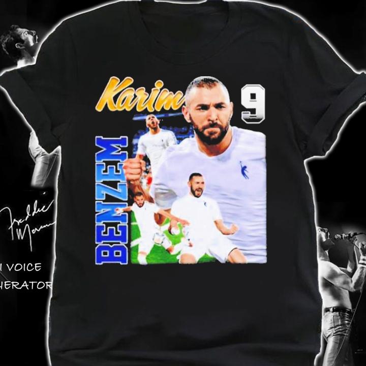 Dreamathon Vini Jr 433 Karim Benzema 9 Dreams Shirt t-shirt