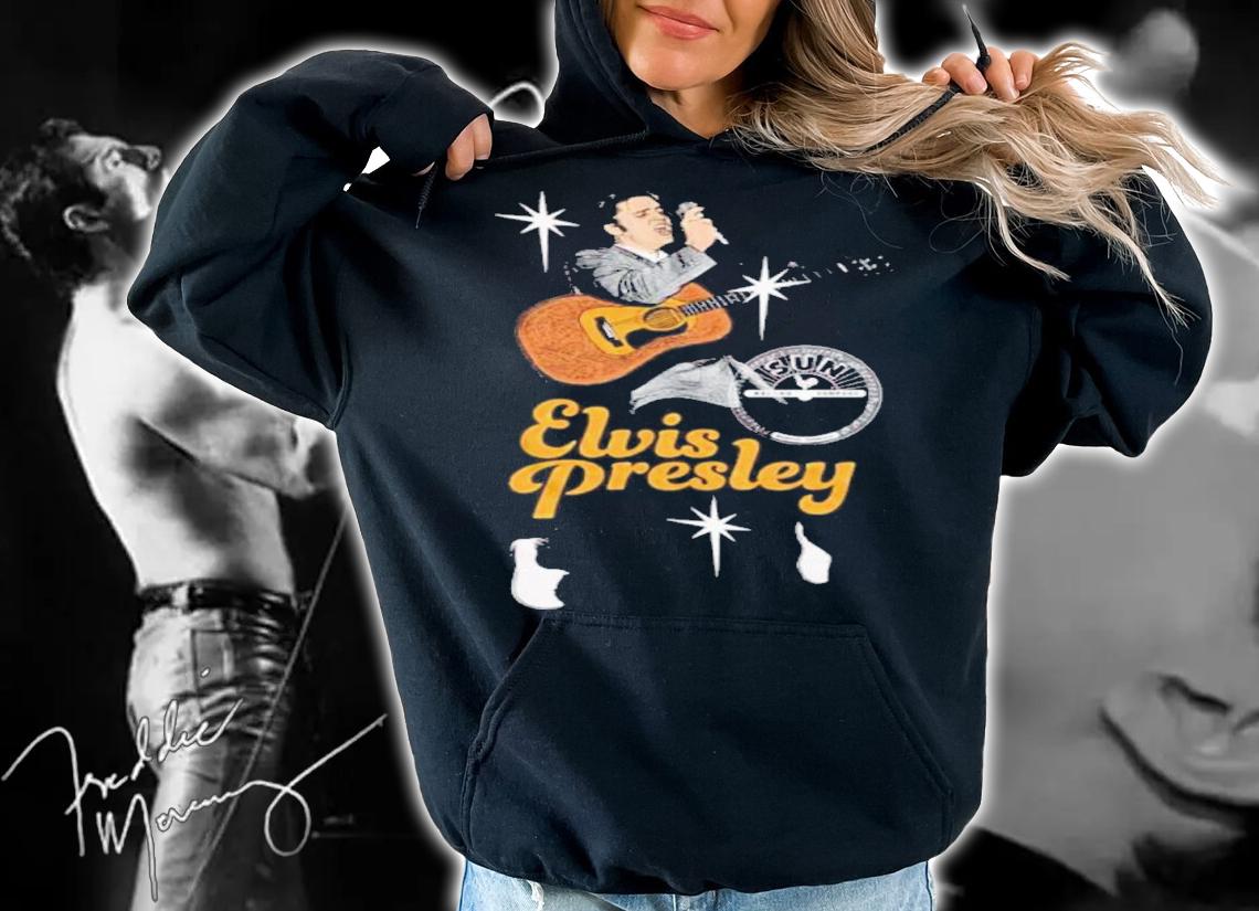 Elvis Presley Sun Records Live Sparkles Shirt t-shirt