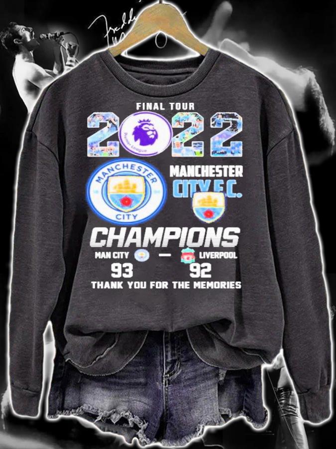 Final Tour 2022 Manchester City Champions Thank You For The Memories Shirt t-shirt sweatshirt