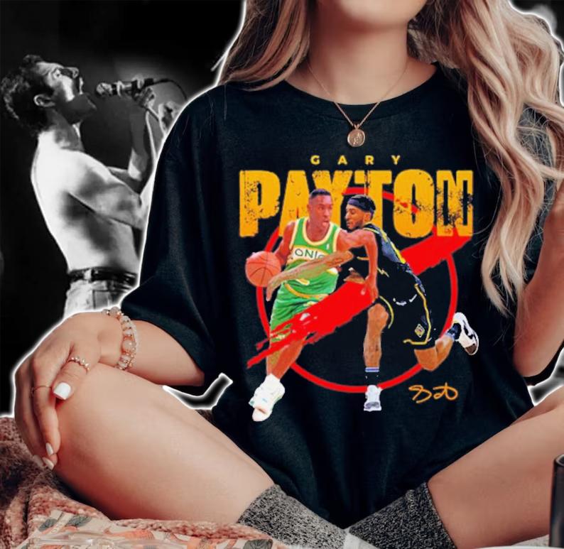 Gary Payton II Vintage T-Shirt t-shirt woman shirt