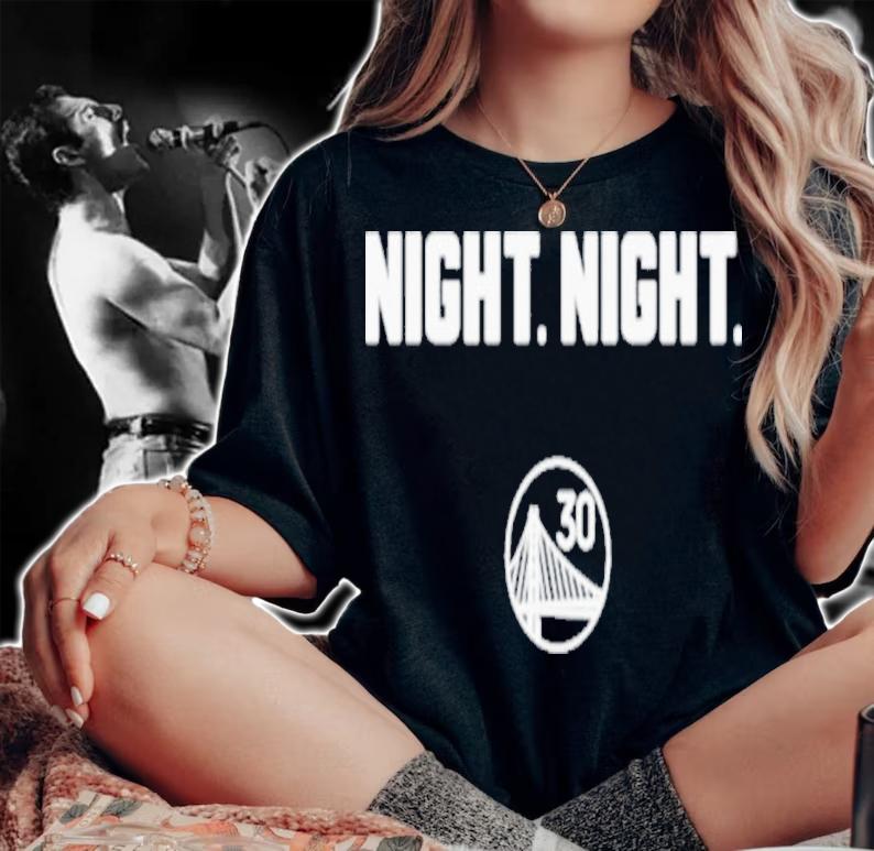 Golden State Warriors 2022 Championship Steph Curry Night Night Shirt t-shirt