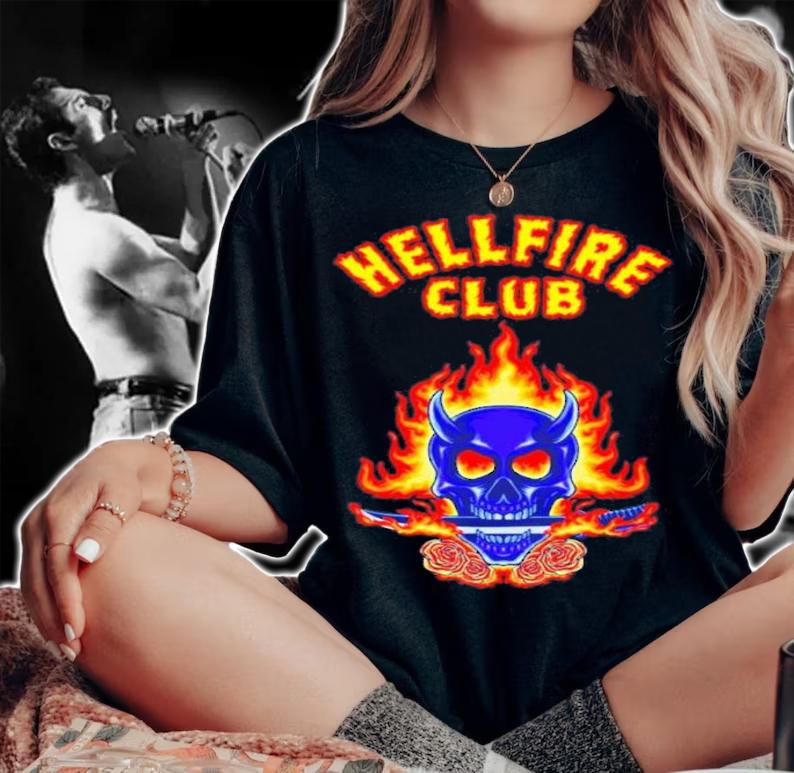Hellfire Club Inspired D&D Stranger Things 4 Series Shirt t-shirt