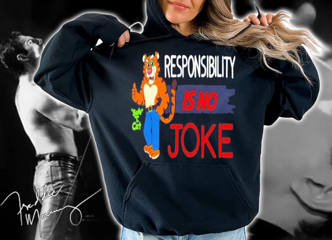 Javigameboy Responsibility Is No Joke T-Shirt t-shirt