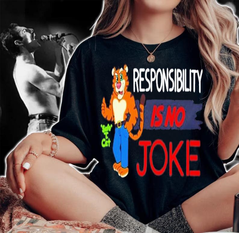 Javigameboy Responsibility Is No Joke T-Shirt t-shirt