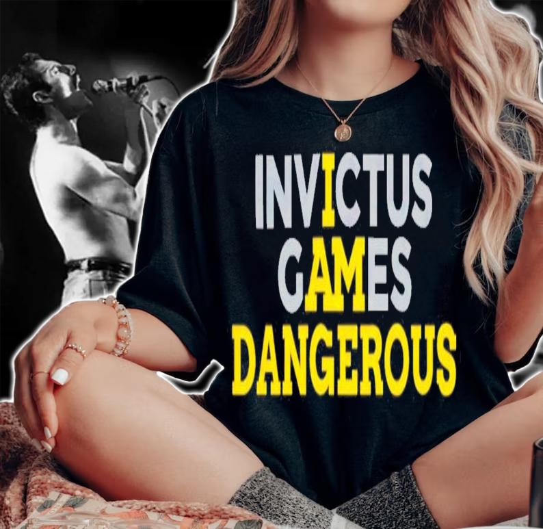Jess Enrique Rosas Invictus Games Dangerous T-Shirt t-shirt