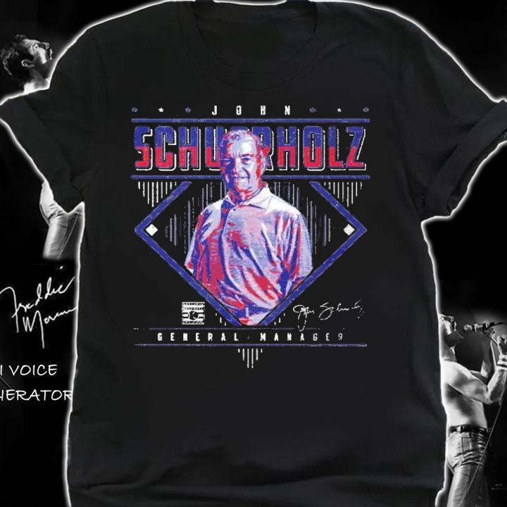 John Schuerholz Atlanta Diamond Name Baseball T-Shirt t-shirt