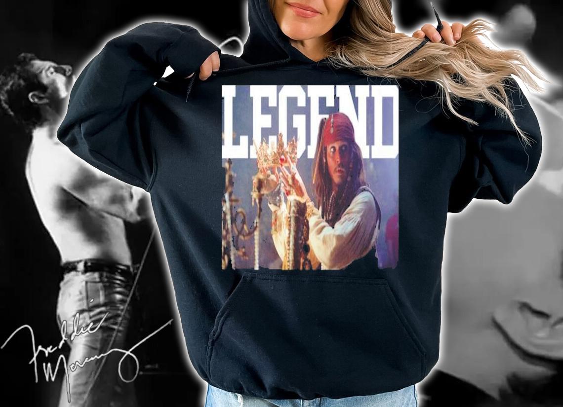 Johnny Depp Legend The Pirate Pocket Shirt t-shirt