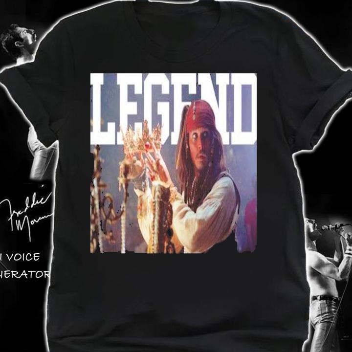 Johnny Depp Legend The Pirate Pocket Shirt t-shirt