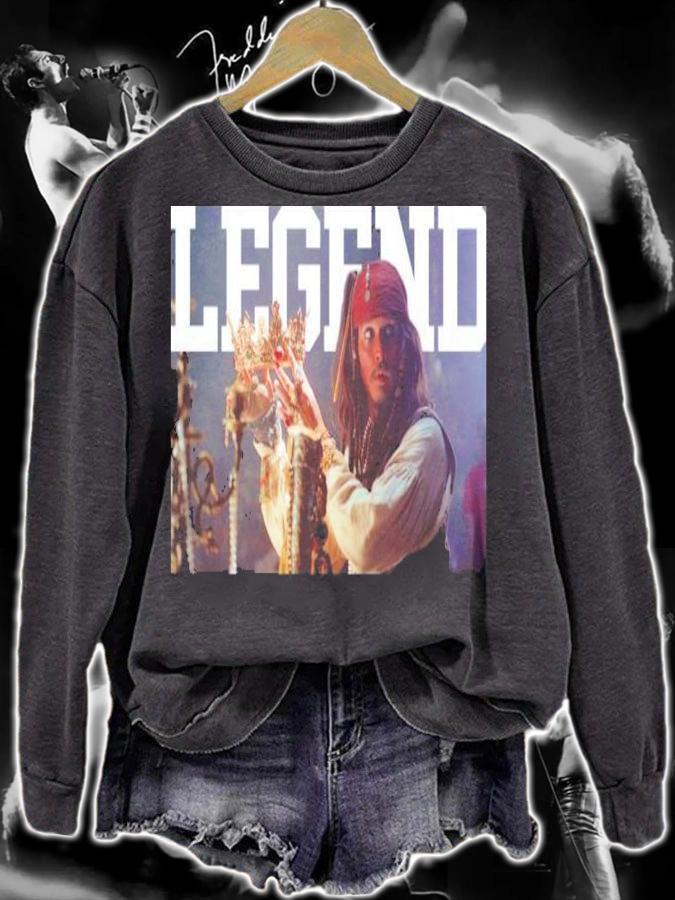 Johnny Depp Legend The Pirate Pocket Shirt t-shirt