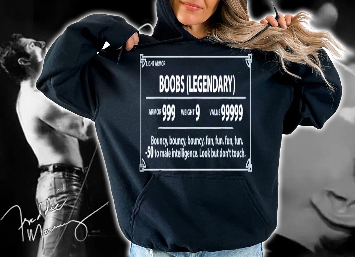 Legendary Boobs Video Game Shirt t-shirt