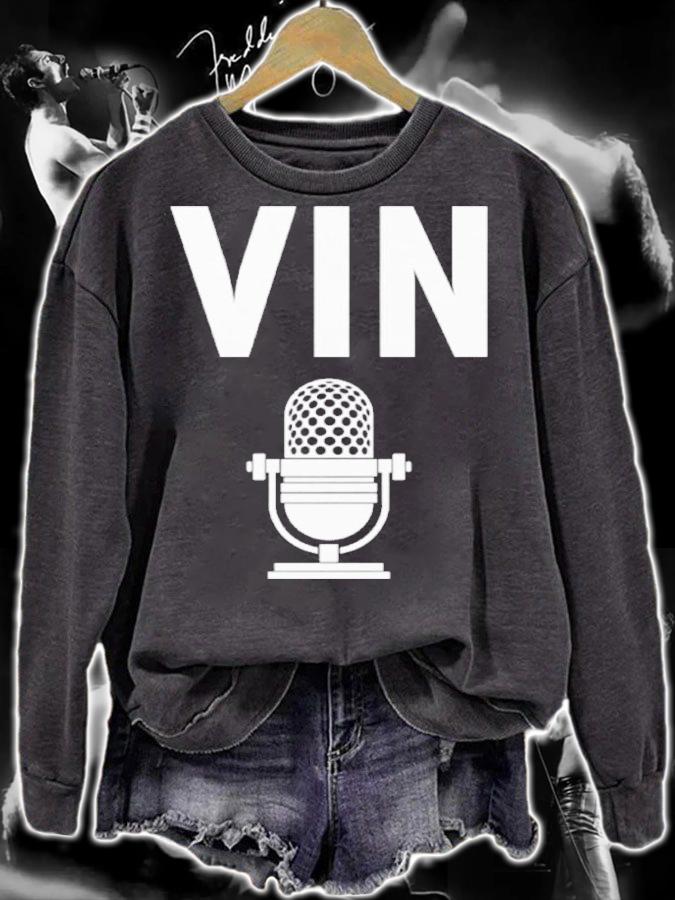 Los Angeles Dodgers Vin Scully Microphone Shirt t-shirt sweatshirt
