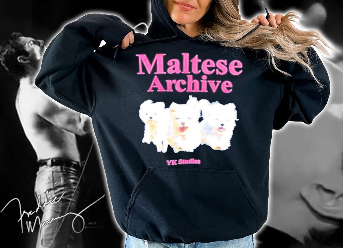 Maltese Archive YK Studios Dog Shirt t-shirt