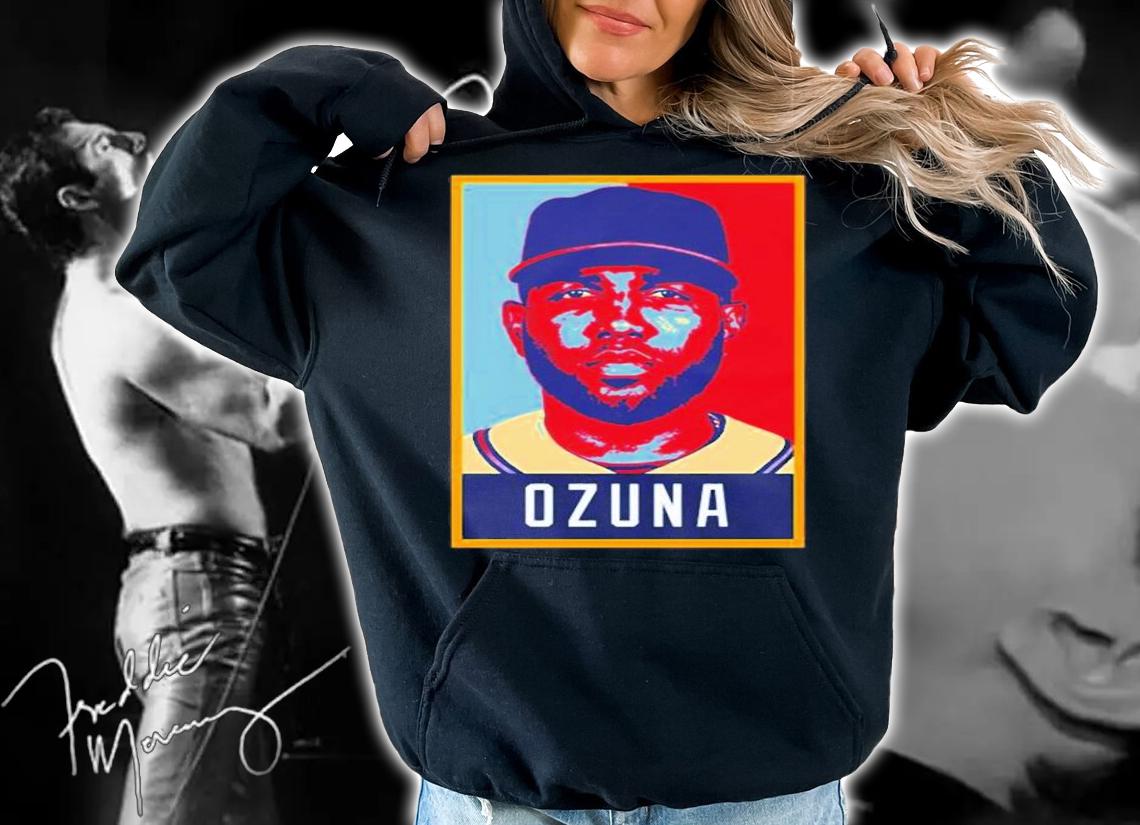 Marcell Ozuna Portrait Baseball T-Shirt t-shirt
