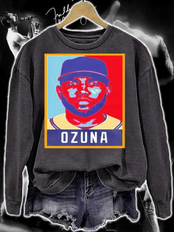 Marcell Ozuna Portrait Baseball T-Shirt t-shirt