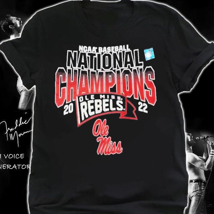 NCAA Baseball National Championship Ole Miss Rebels 2022 T-Shirt t-shirt shirt