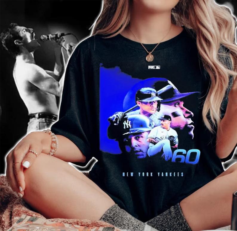 New York Yankees First Team To 60 Wins MLB Shirt t-shirt woman shirt