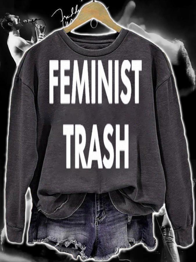 Official Feminist Trash Shirt t-shirt