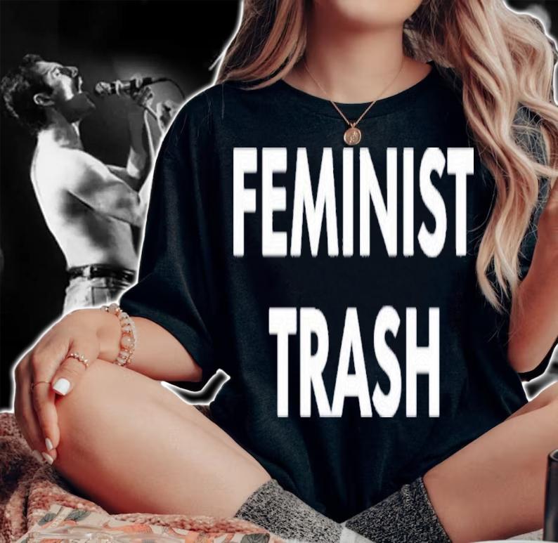 Official Feminist Trash Shirt t-shirt