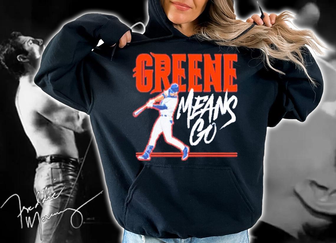 Riley Greene Means Go Baseball Shirt t-shirt