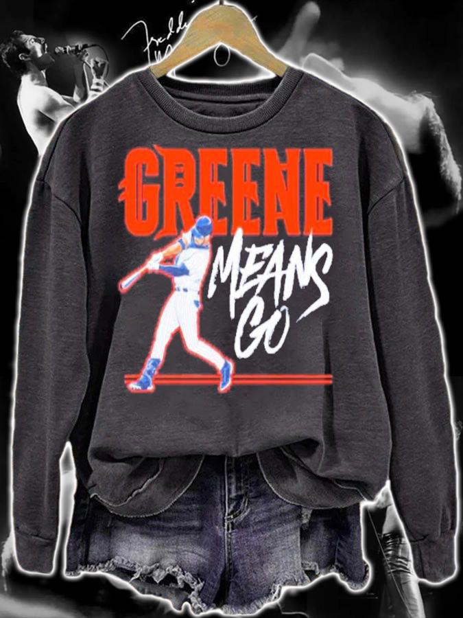 Riley Greene Means Go Baseball Shirt t-shirt