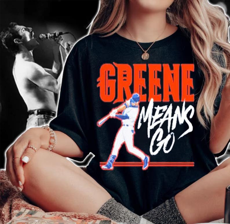 Riley Greene Means Go Baseball Shirt t-shirt
