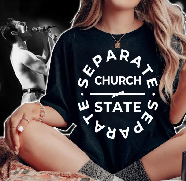 Separate Church And State T-Shirt t-shirt woman shirt