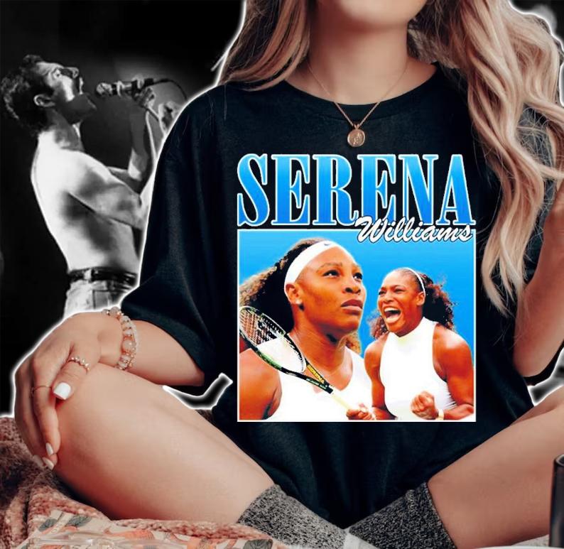 Serena Williams Bootleg Vintage Shirt t-shirt woman shirt