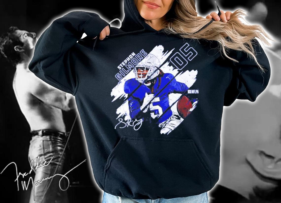 Stephon Gilmore Indianapolis Stripes Football Shirt t-shirt