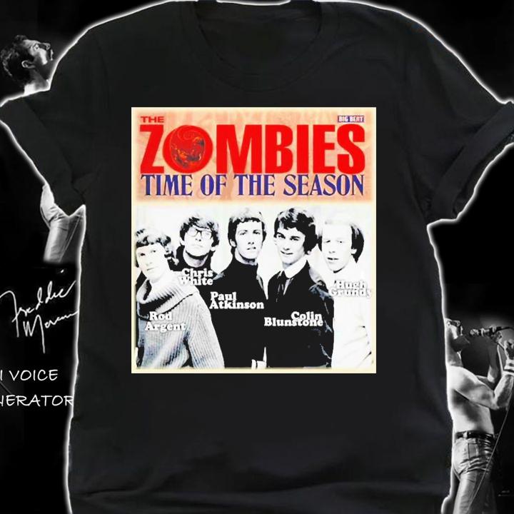 The Zombies Band Time Of The Season T-Shirt t-shirt