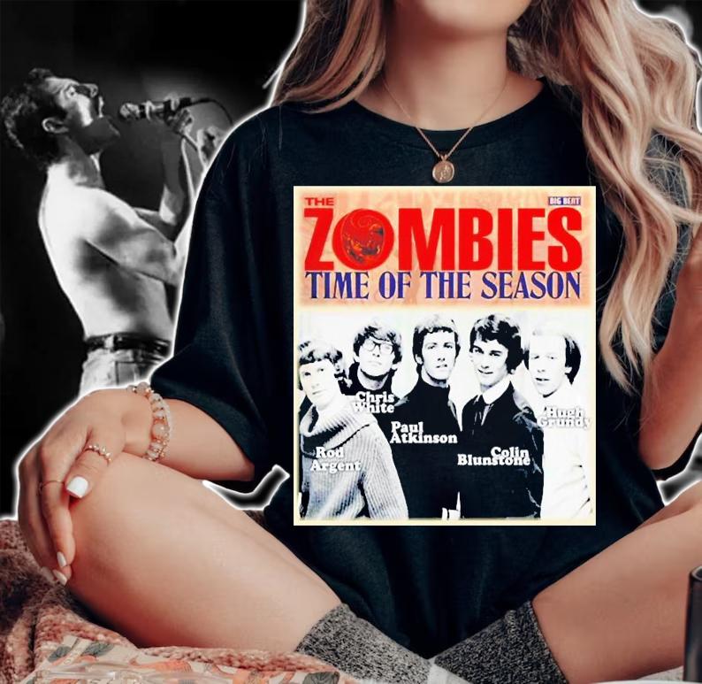 The Zombies Band Time Of The Season T-Shirt t-shirt