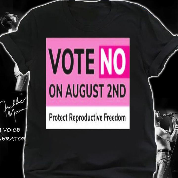 Vote No Kansas Save Choice Vote No On August 2nd Shirt t-shirt