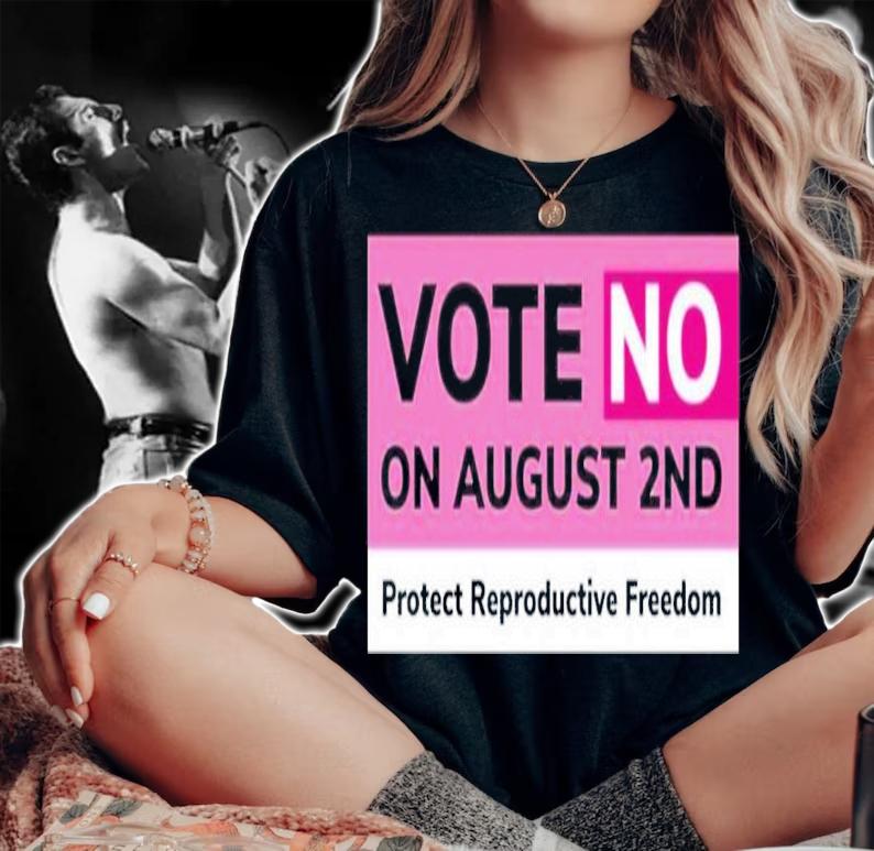 Vote No Kansas Save Choice Vote No On August 2nd Shirt t-shirt