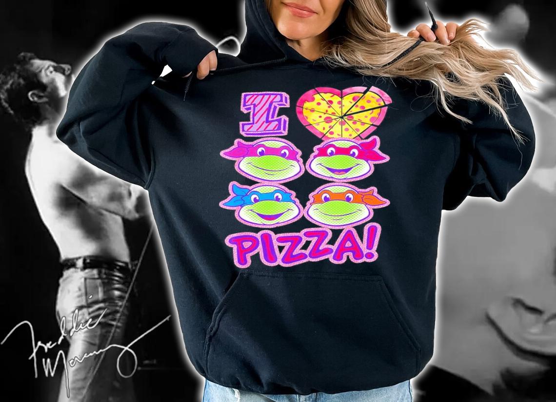 Teenage Mutant Ninja Turtles I Love Pizza Shirt t-shirt