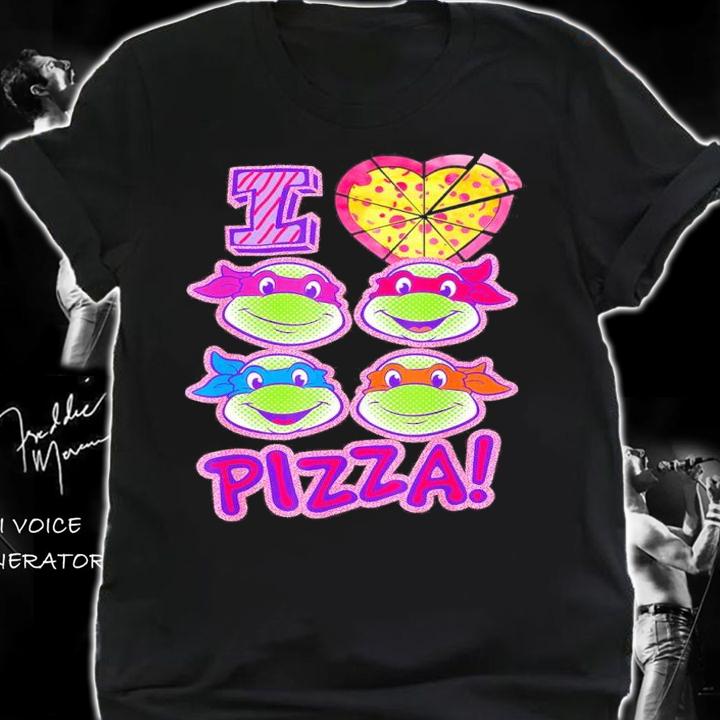 Teenage Mutant Ninja Turtles I Love Pizza Shirt t-shirt