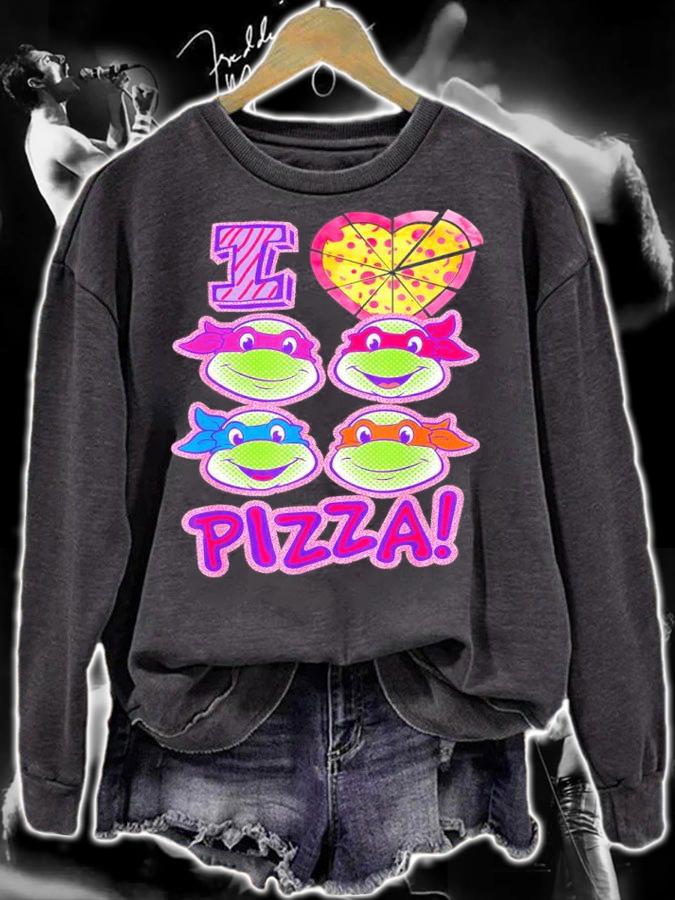 Teenage Mutant Ninja Turtles I Love Pizza Shirt t-shirt