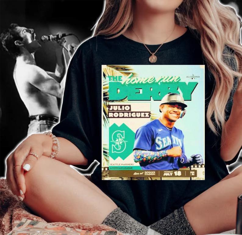 The Home Runs Derby Julio Rodriguez Seattle Mariners All Star-Game 2022 Shirt t-shirt