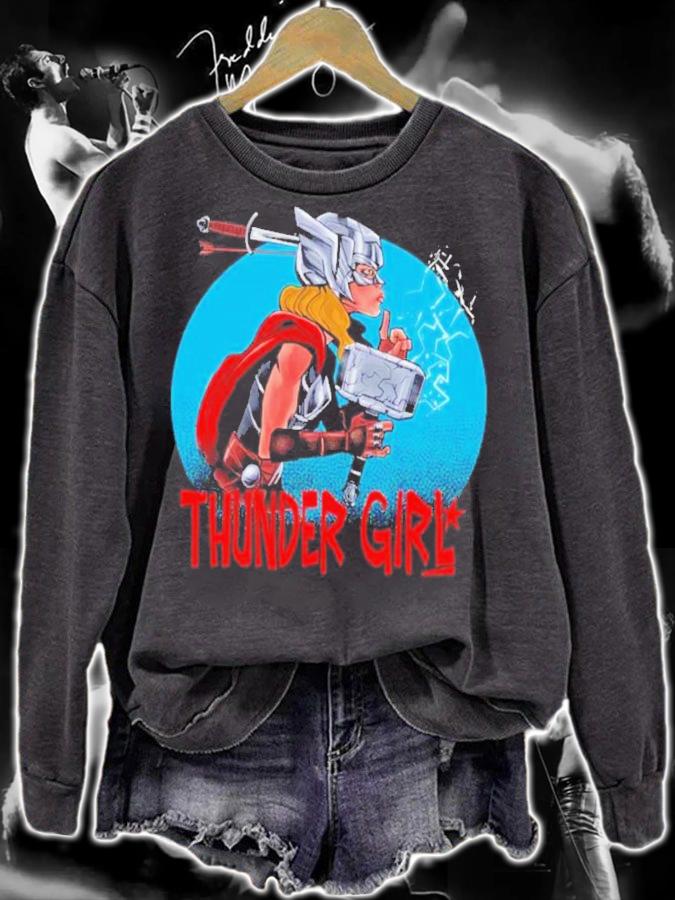 Thunder Girl Love And Thunder Shirt t-shirt sweatshirt