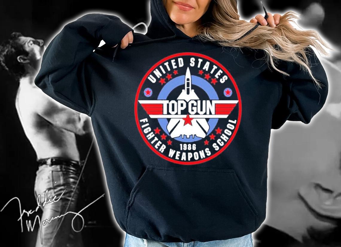 Top Gun United States Fighter Weapons School 1986 Shirt t-shirt hoodie