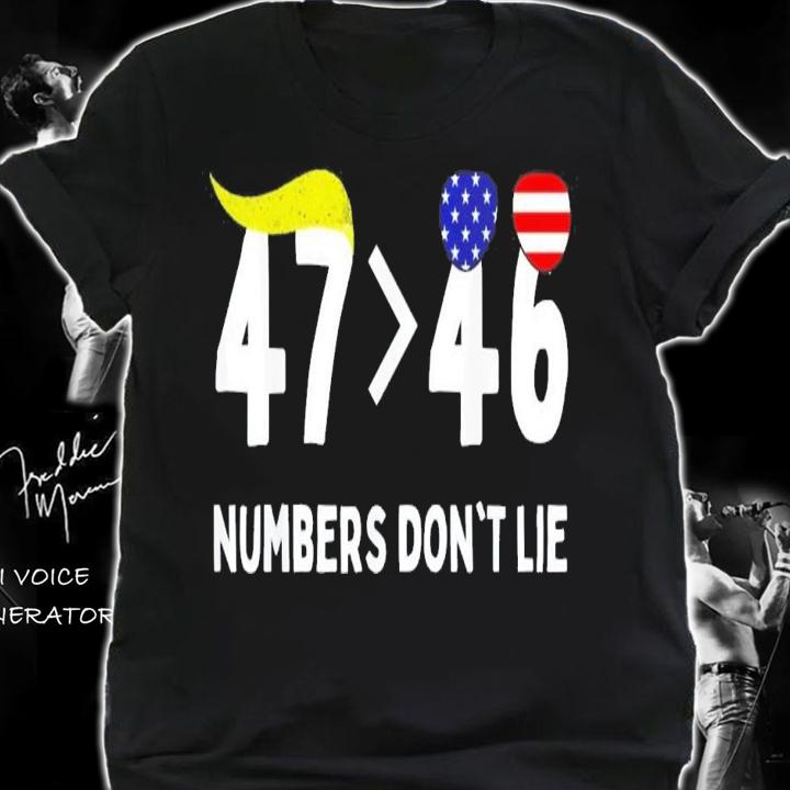 Trump President 2024 Vote Donald Trump 47th USA Anti Biden T-Shirt t-shirt shirt