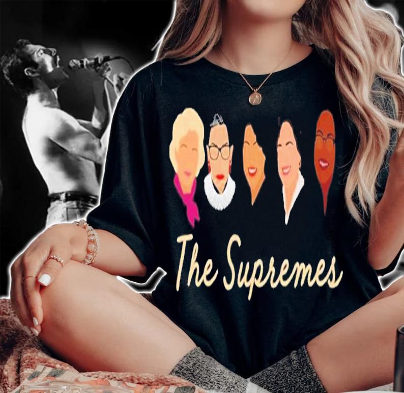 The Supremes Ketanji Brown Jackson Scotus RbgSotomayor Meme T-Shirt t-shirt woman shirt