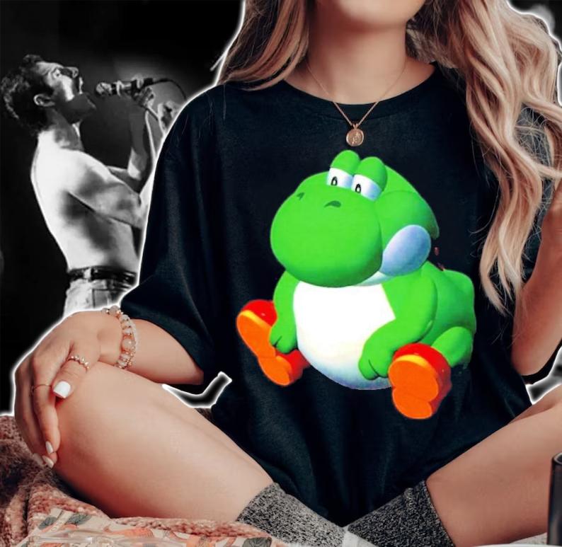 Yoshi Wallpapers Fat Yoshi Zerowondering Shirt t-shirt woman shirt