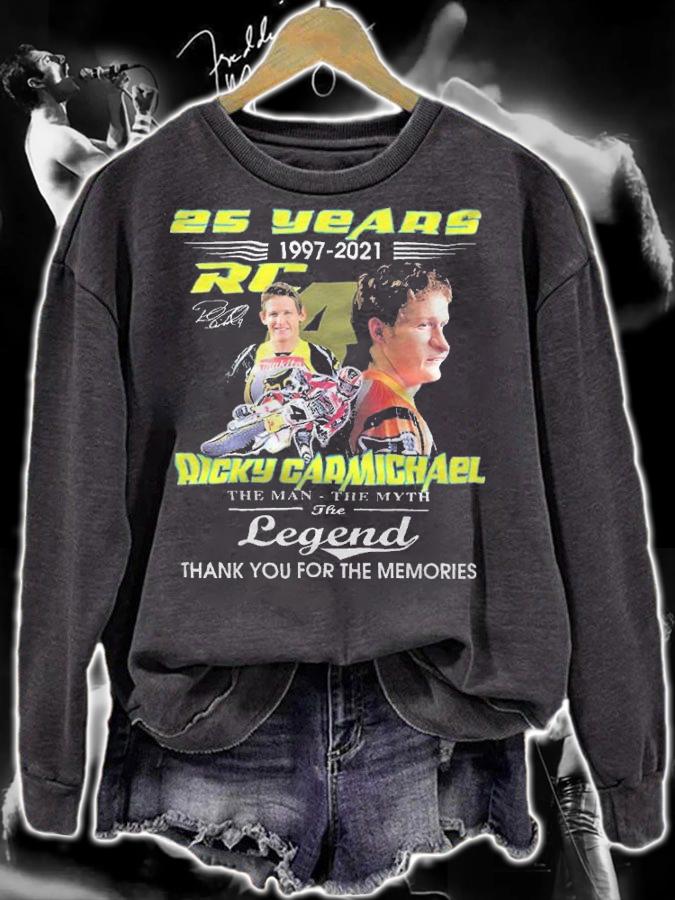25 years 1997-2021 Ricky Carmichael the man the myth the legend shirt t-shirt sweatshirt